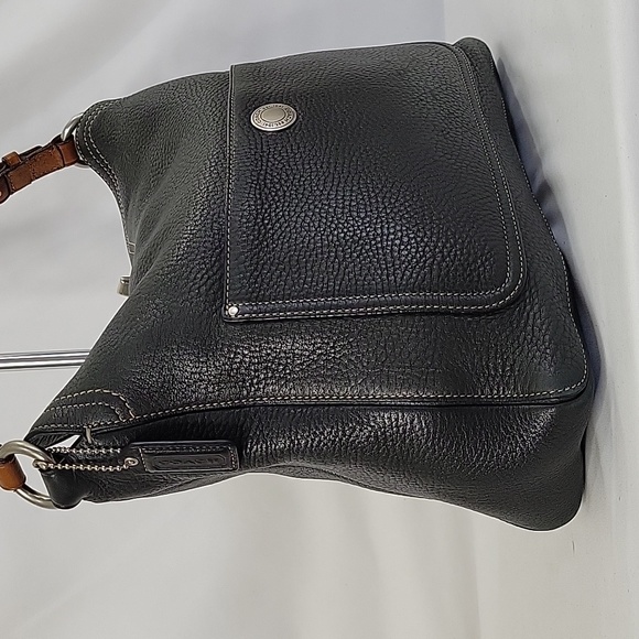 Coach Ergo  Chelsea Black Brown Pebble Leather This Is My Final Price!!!!! - Picture 3 of 13